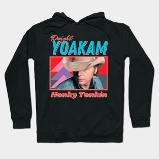 Dwight Yoakam Vintage Look 1986 // Honky Tonkin Original Fan Design Artwork Hoodie